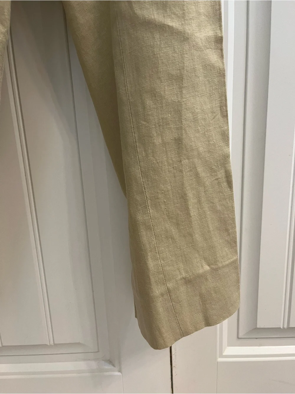 Calvin Klein Men's Pants Beige Linen 36R